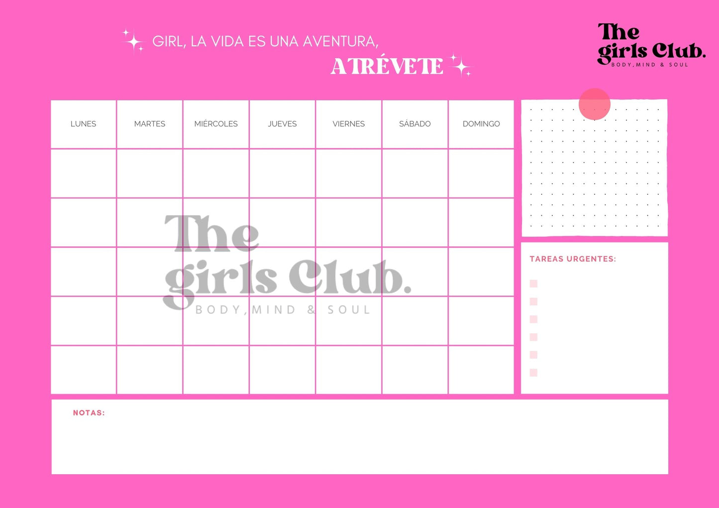 Planner semanal